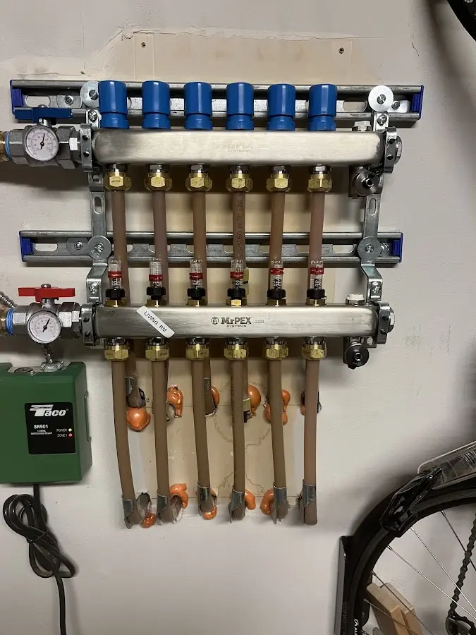 Plumber performing Leak Detection at a residential property in Castroville